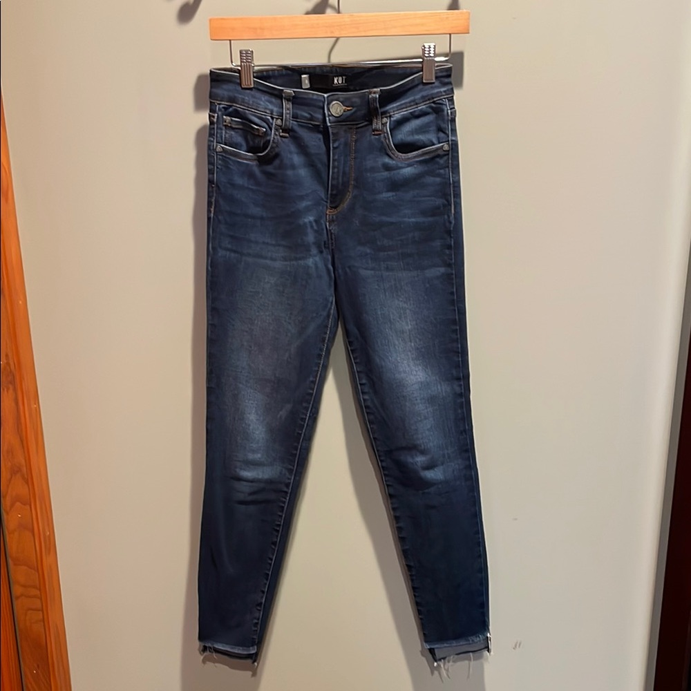 Kut from the Kloth Connie High Rise Ankle Skinny, Size 0